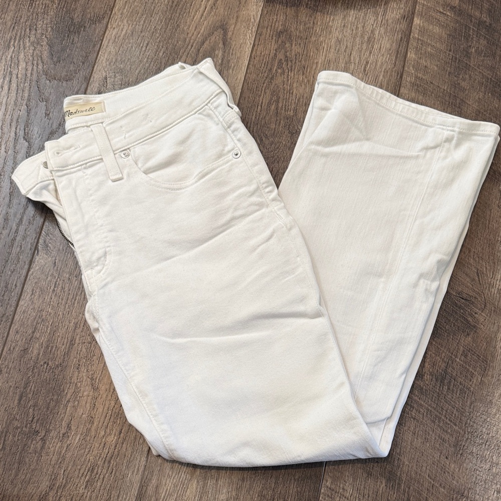 Madewell Women's white Ankle Jeans